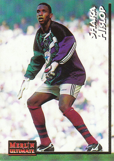 Shaka Hislop Newcastle United 1995/96 Merlin Ultimate #149